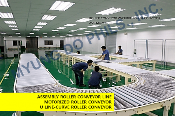 Assembly Roller Conveyor LIne